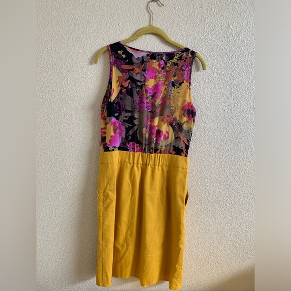 Tabitha by Anthropologie Marigold Silk Dress 🌴 - Picture 2 of 7